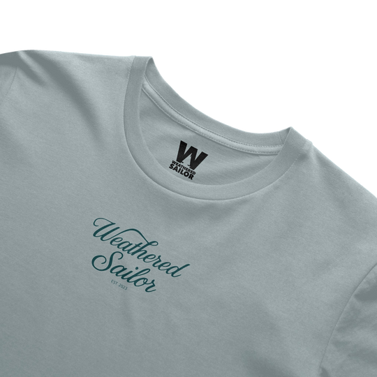 Ascend Script Tee, transparent background