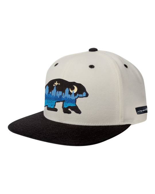 At The City Flat Bill Navy, transparent background