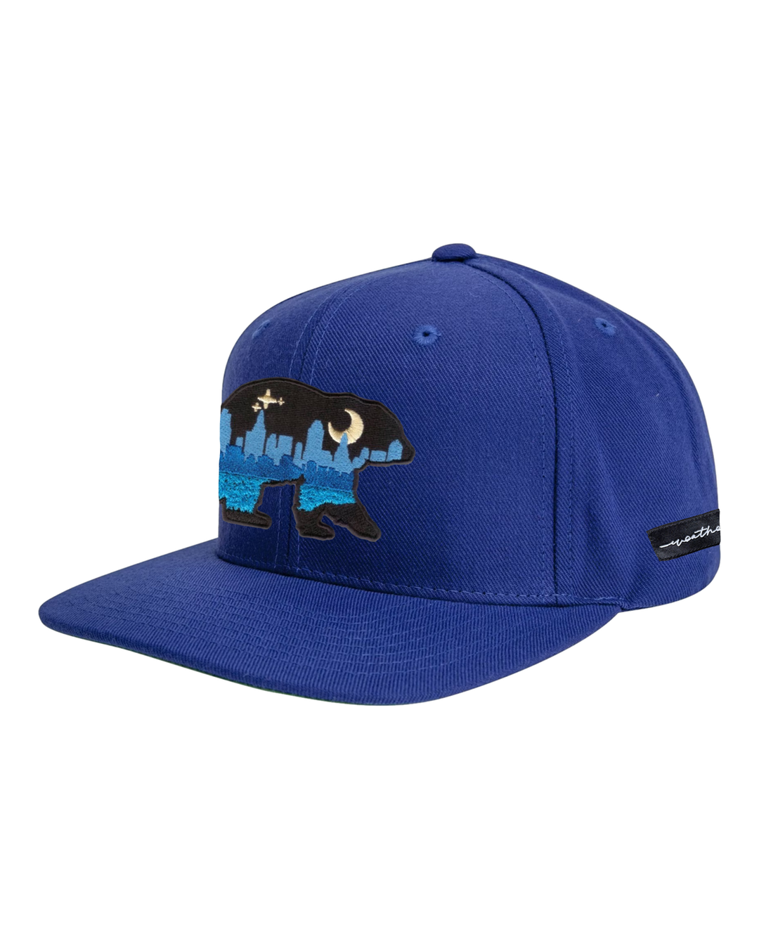 At The City Flat Bill Navy, transparent background