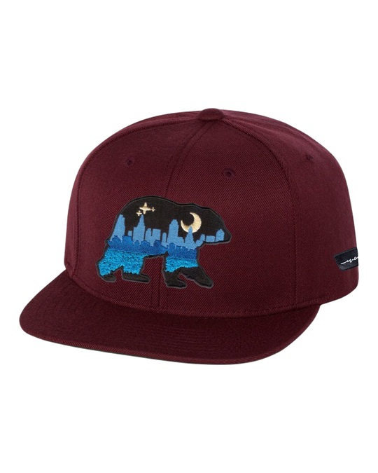 At The City Flat Bill Navy, transparent background