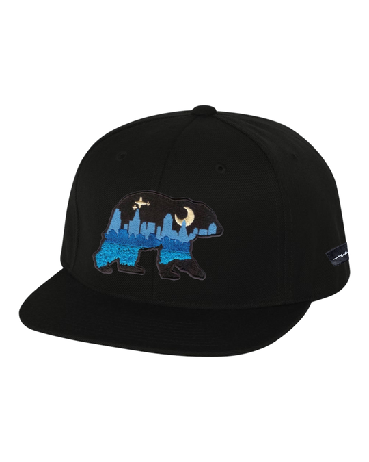 At The City Flat Bill Navy, transparent background