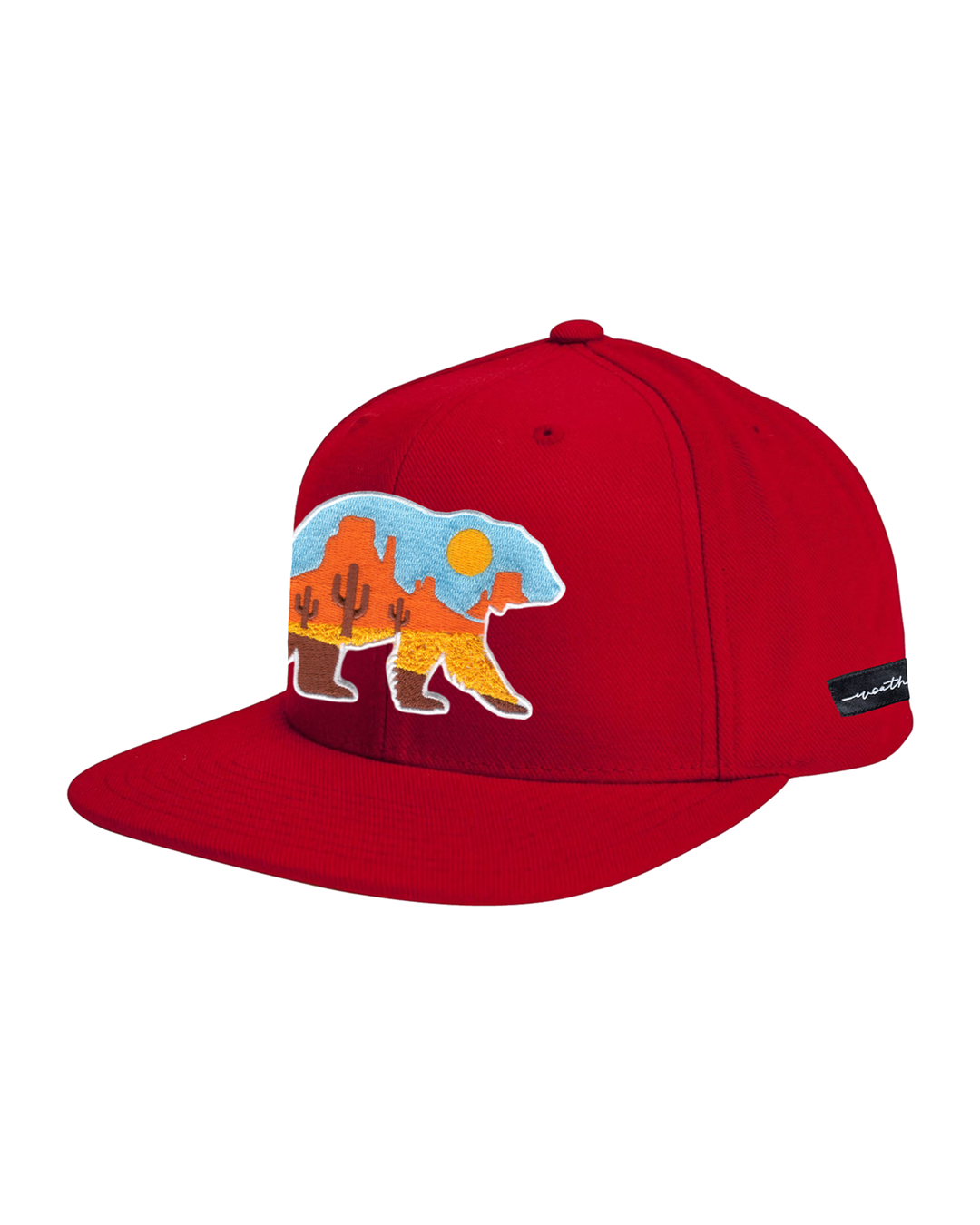 At The Valley Flat Bill Navy, transparent background