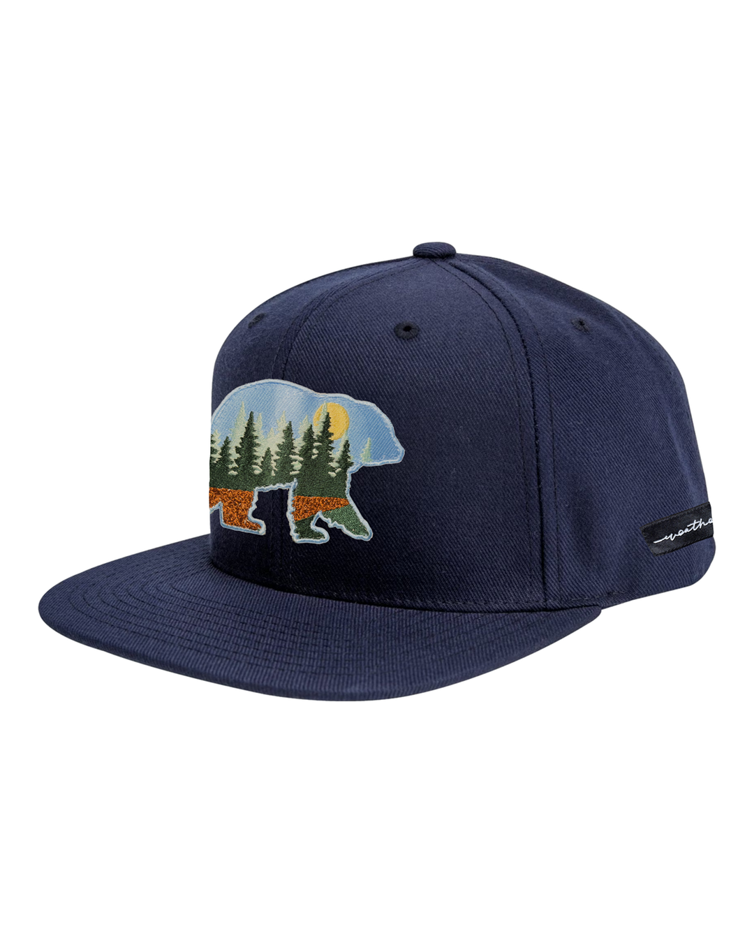 At The Woods Flat Bill Spruce, transparent background