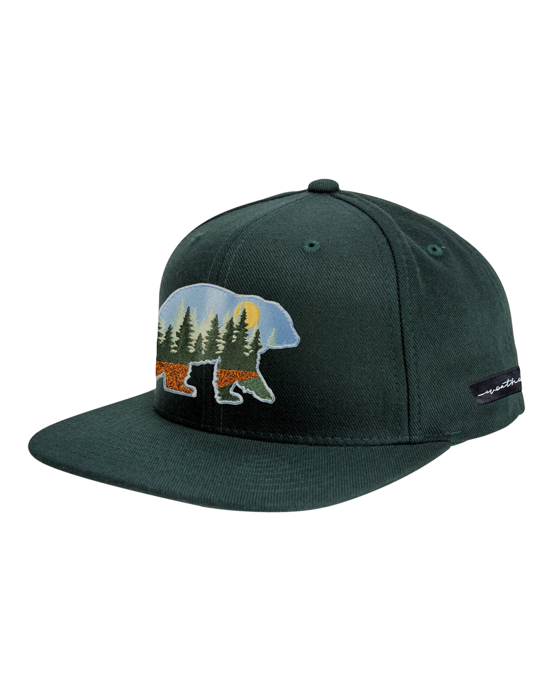 At The Woods Flat Bill Spruce, transparent background