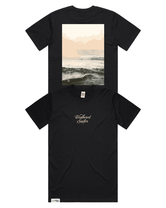 Awakening Script Tee, transparent background