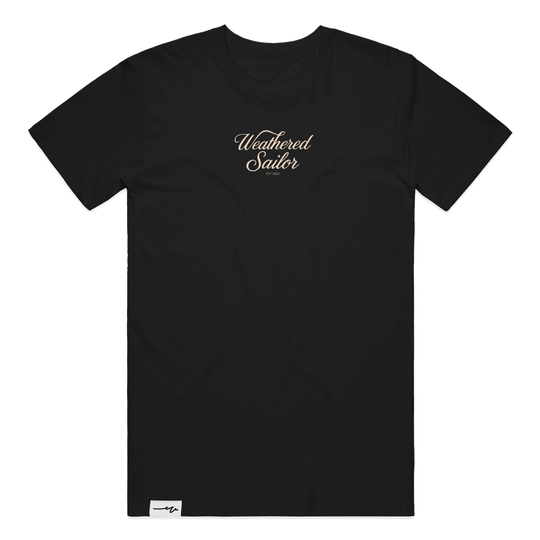 Awakening Script Tee, transparent background