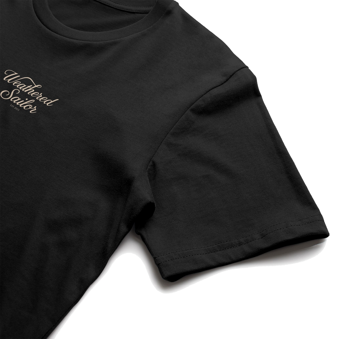 Awakening Script Tee, transparent background