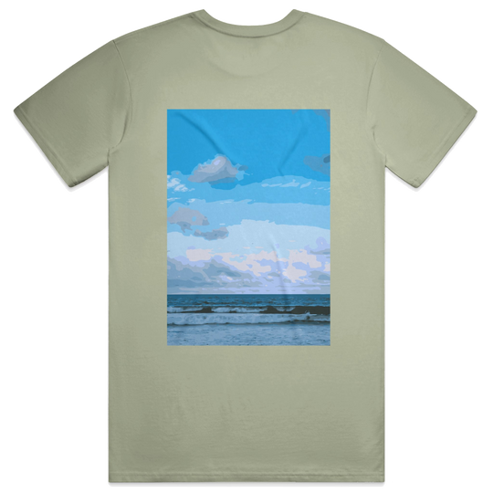 Becoming Script Tee, transparent background