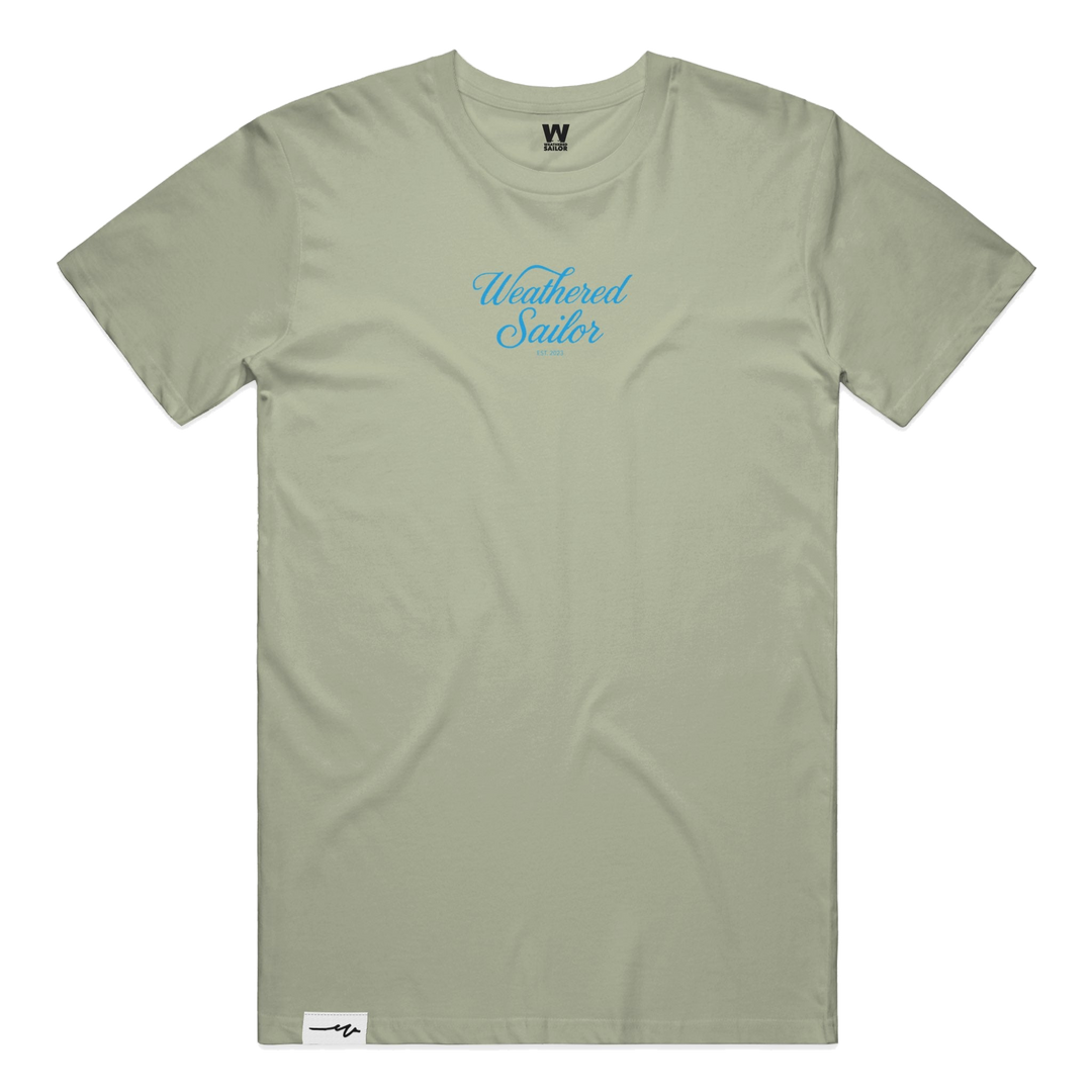 Becoming Script Tee, transparent background