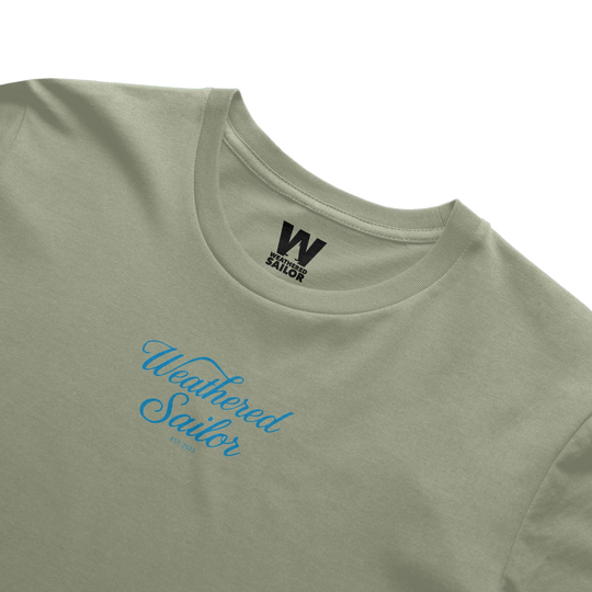 Becoming Script Tee, transparent background