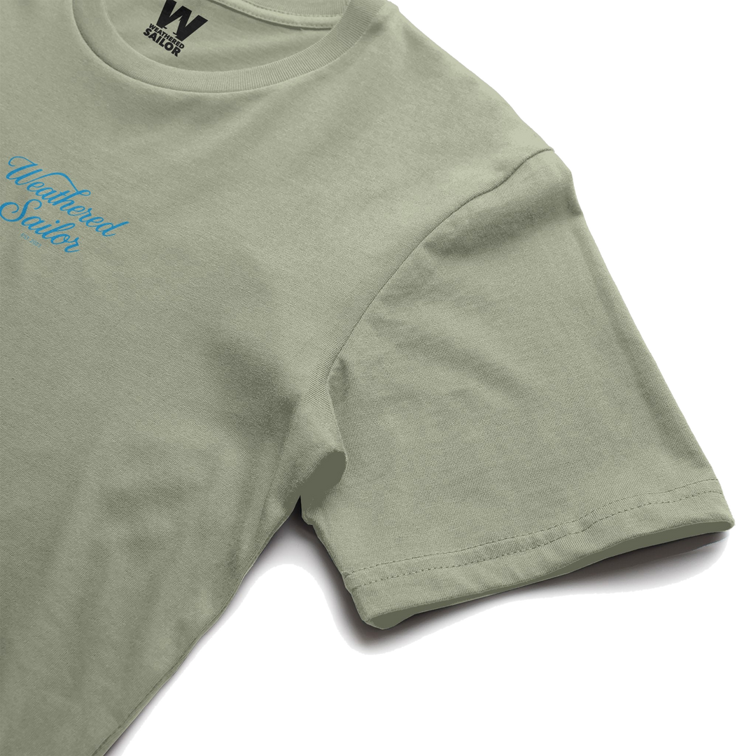 Becoming Script Tee, transparent background