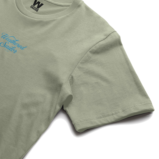 Becoming Script Tee, transparent background