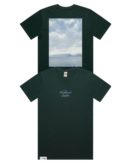 Beyond Script Tee, transparent background