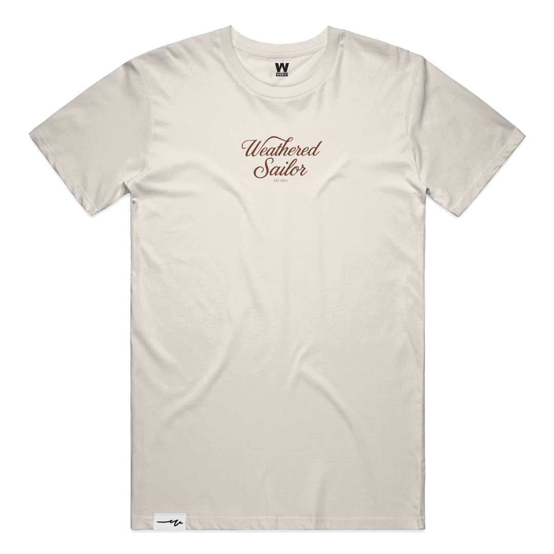 Brink Script Tee, transparent background