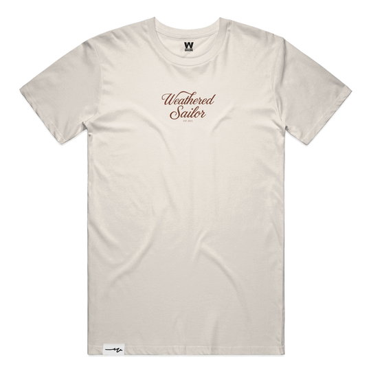 Brink Script Tee, transparent background