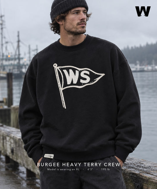 Burgee Heavy Terry Crew