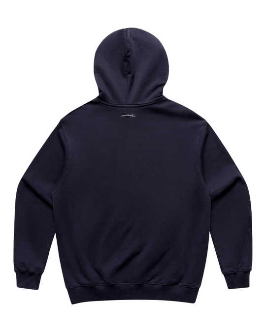 Burgee Terry Hoodie, transparent background