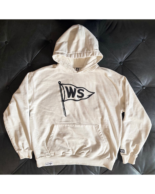 Burgee Terry Hoodie, transparent background