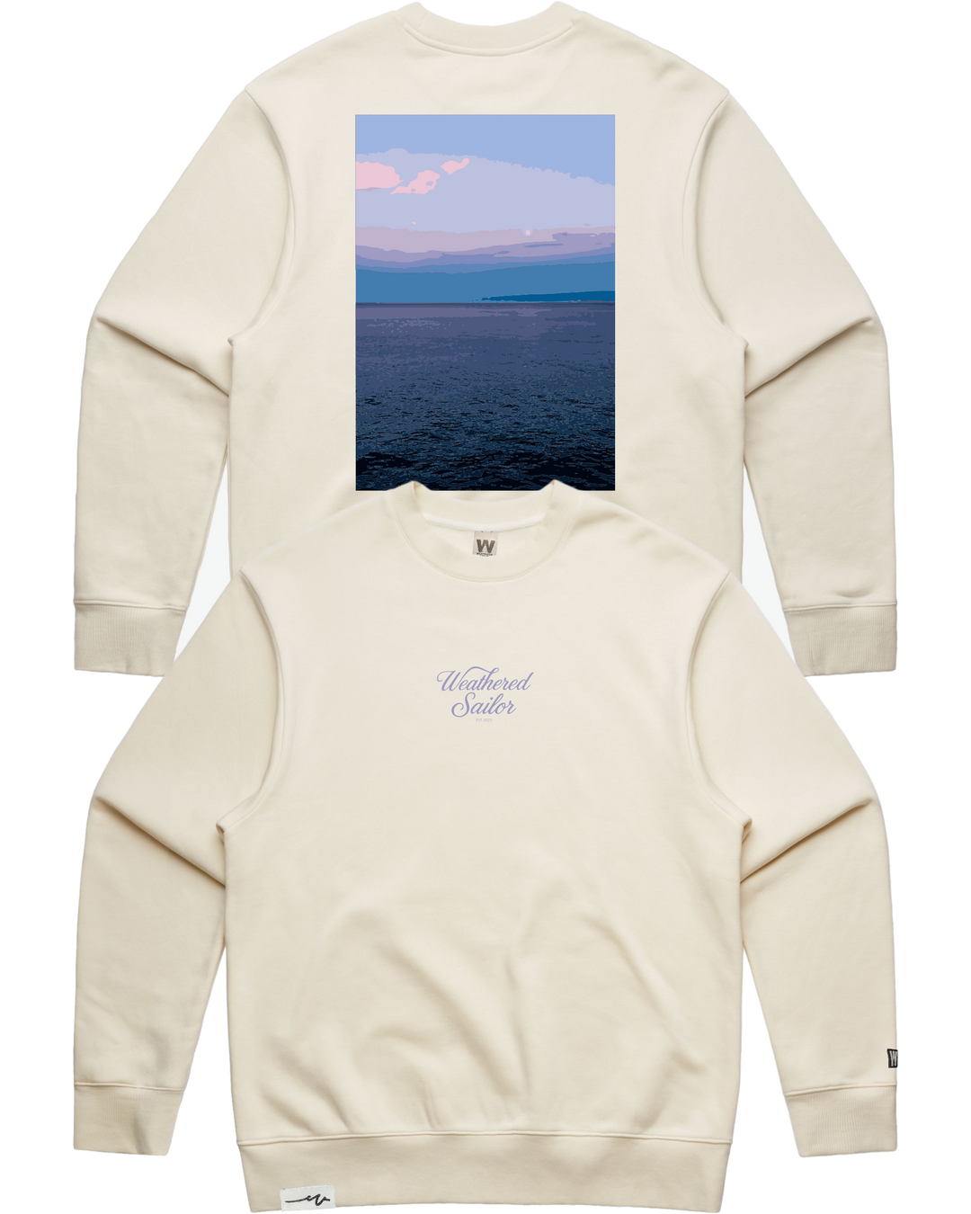 Calm Script Heavy Crew, transparent background