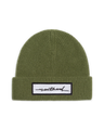 Cashmere Sketchy Badge Beanie