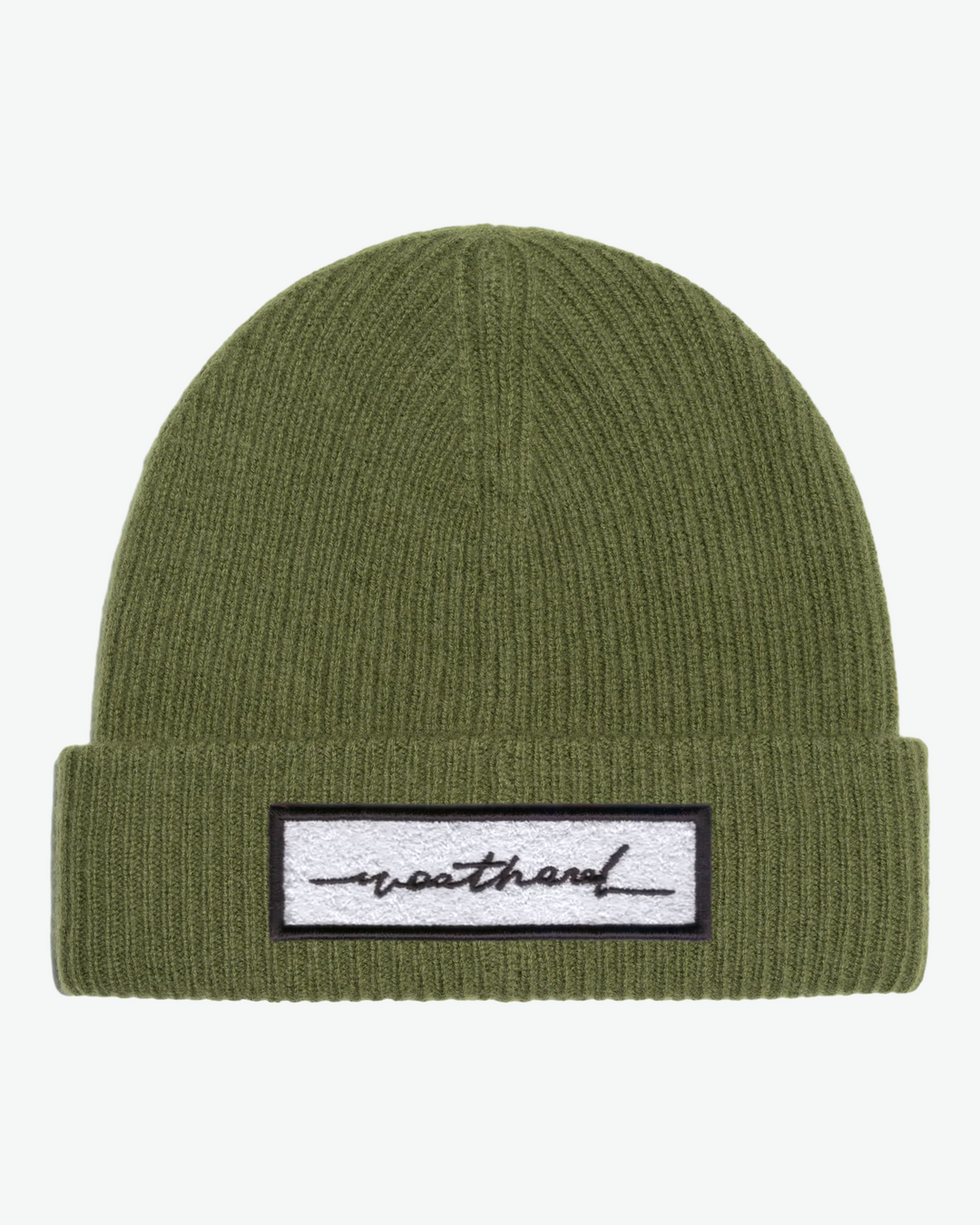 Cashmere Sketchy Badge Beanie