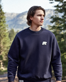 Chenille Bear Heavy Terry Crew