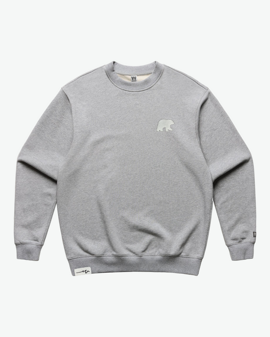 Chenille Bear Heavy Terry Crew
