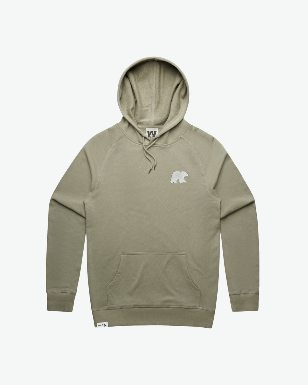 Chenille Mid Hoodie Bear