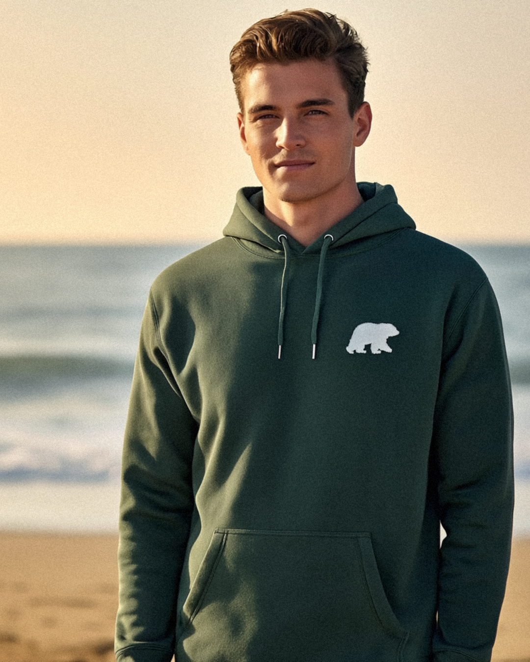 Chenille Heavy Hoodie Bear