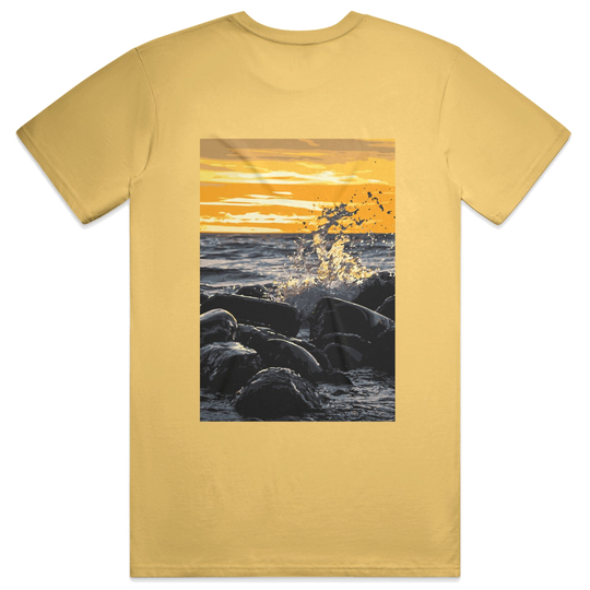 Clash Script Tee, transparent background