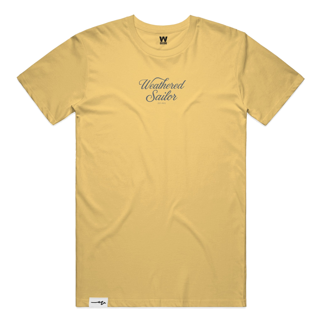 Clash Script Tee, transparent background