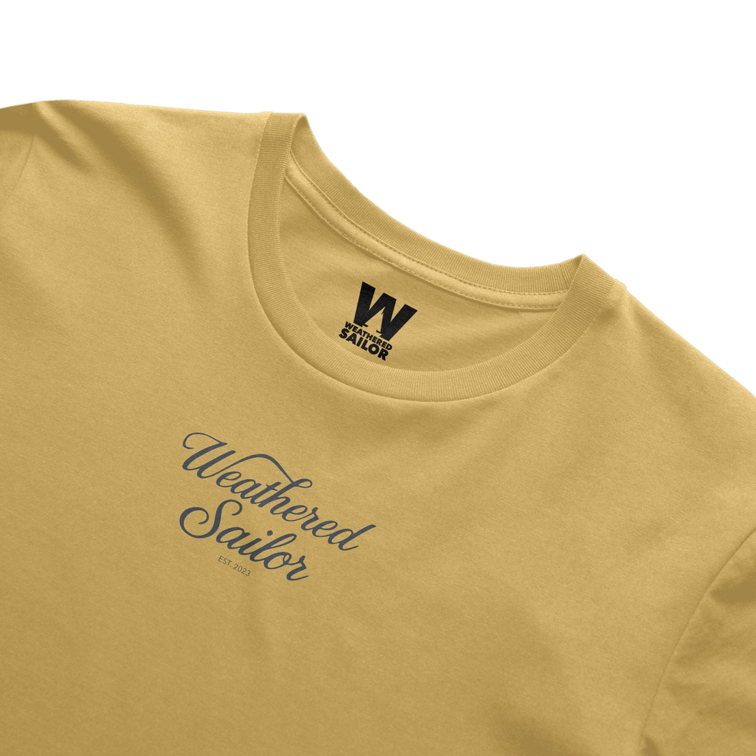 Clash Script Tee, transparent background