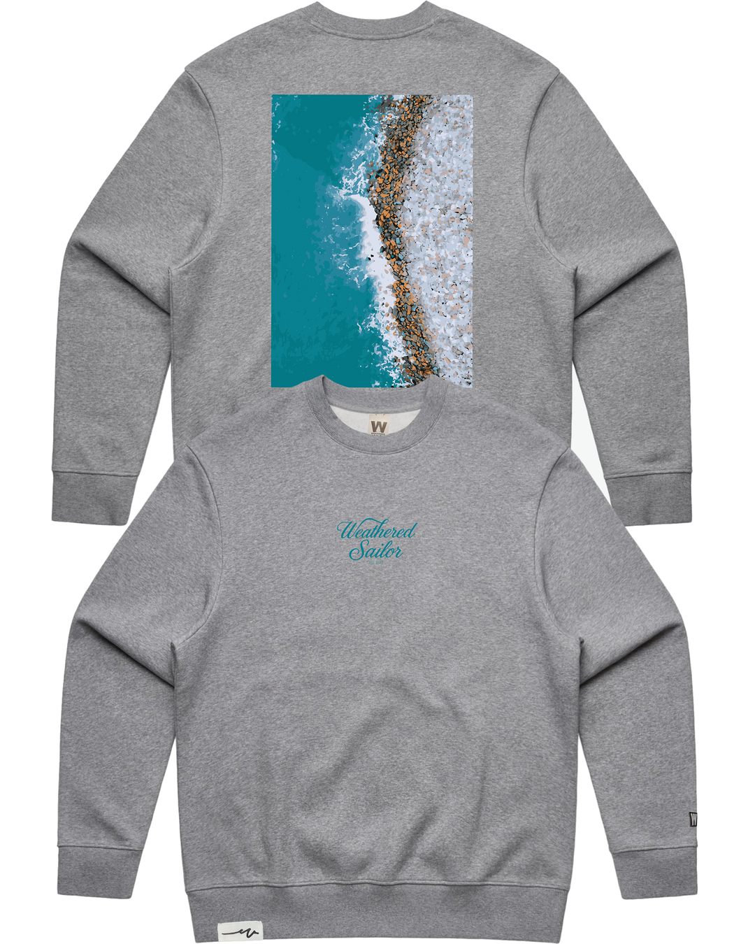Confluence Script Heavy Crew, transparent background