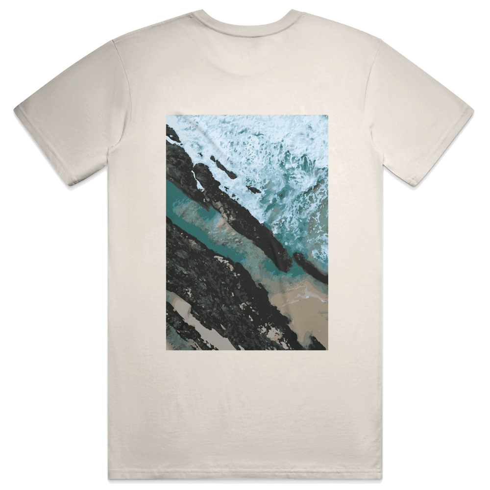 Convergence Script Tee, transparent background