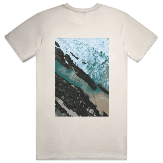 Convergence Script Tee, transparent background