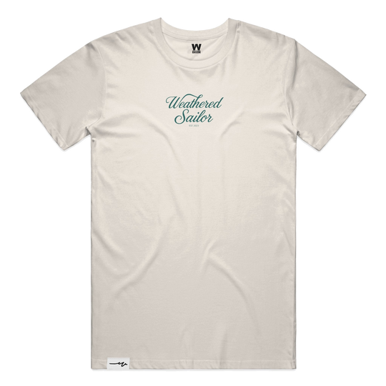 Convergence Script Tee, transparent background
