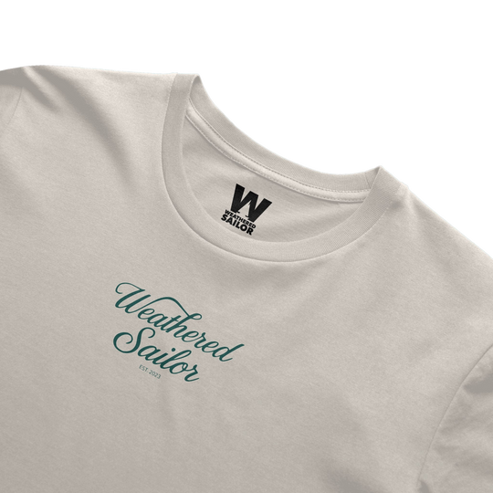 Convergence Script Tee, transparent background