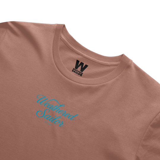Drift Script Tee, transparent background