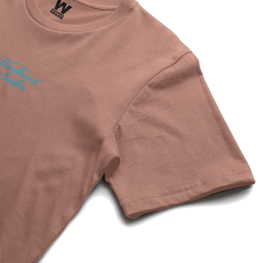 Drift Script Tee, transparent background