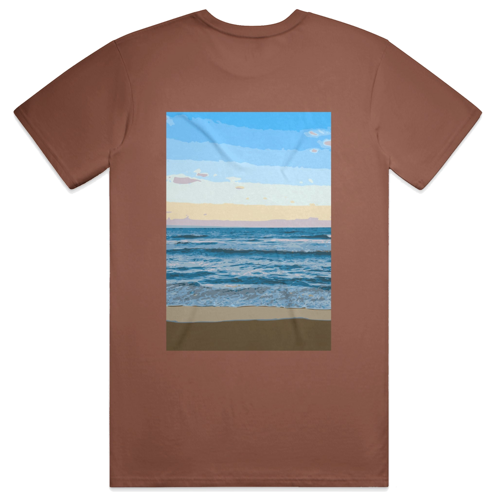 Ease Script Tee, transparent background