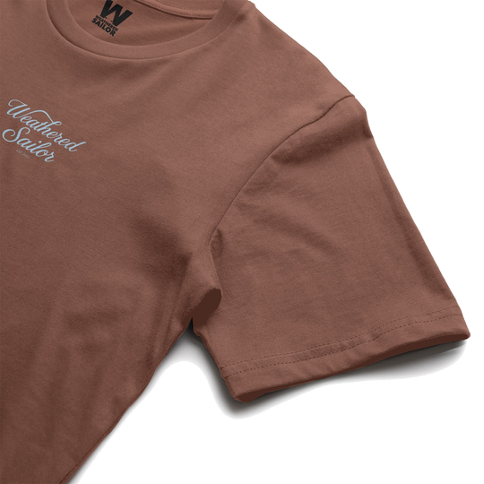 Ease Script Tee, transparent background