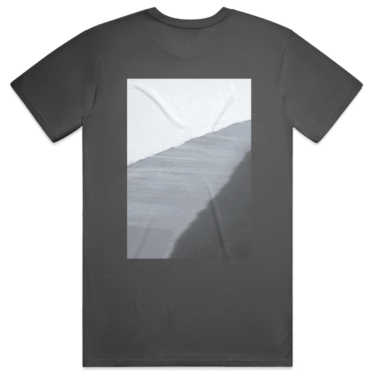 Edge Script Tee, transparent background