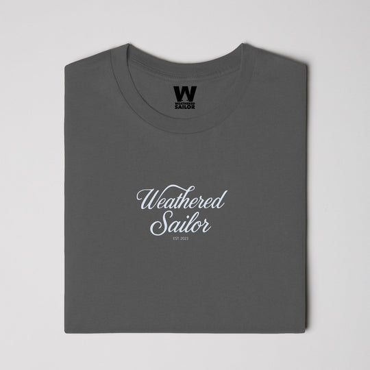 Edge Script Tee
