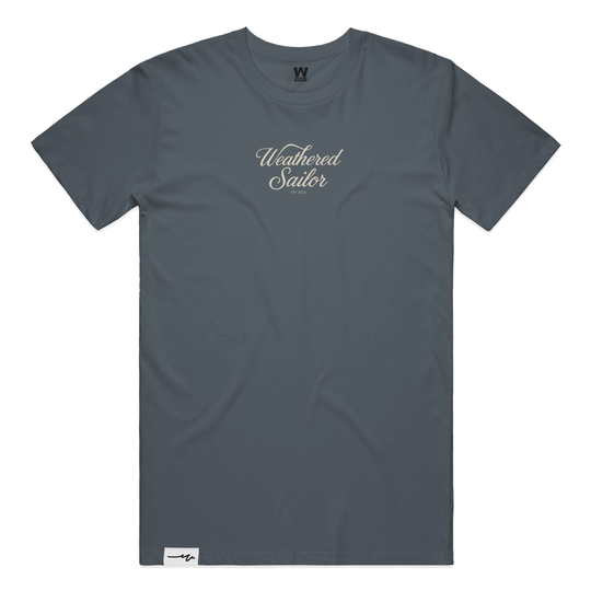 Endure Script Tee, transparent background