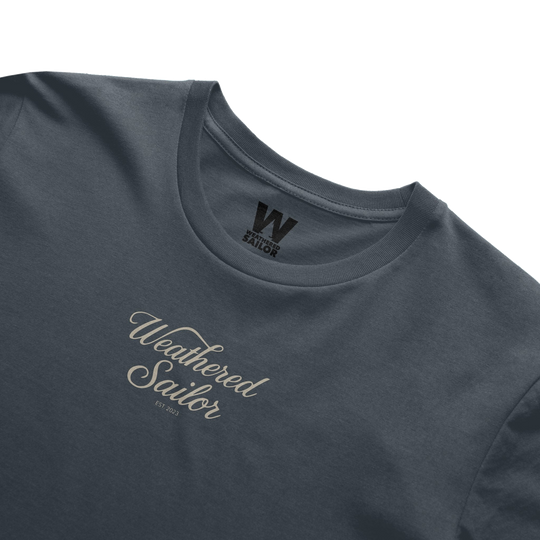 Endure Script Tee, transparent background