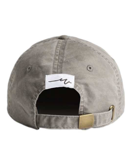Faded Sketchy Dub Dad Hat, transparent background