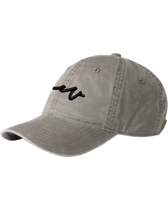 Faded Sketchy Dub Dad Hat, transparent background