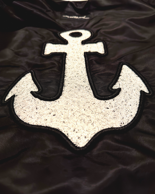 Sketchy Anchor Varsity Bomber