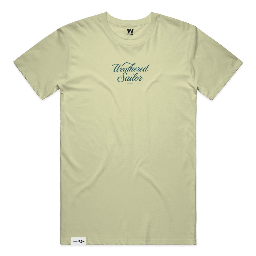 Grounded Script Tee