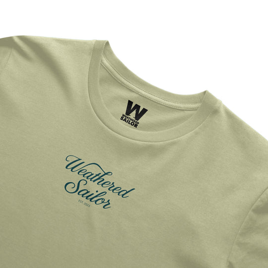 Grounded Script Tee